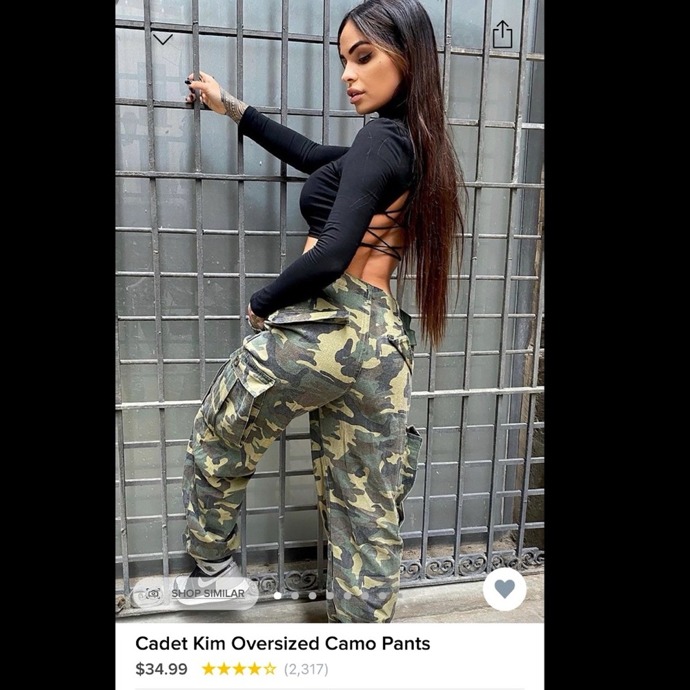 Fashionnova camouflage cargos